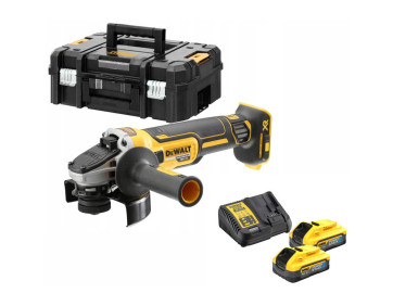Шліфмашина кутова - болгарка акумуляторна безщіткова DeWALT DCG405H2T