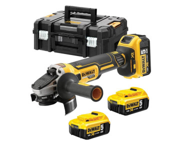 Шліфмашина кутова - болгарка акумуляторна безщіткова DeWALT DCG405P3