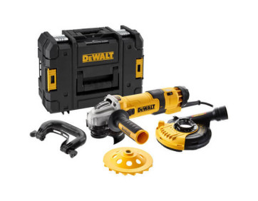 Шліфмашина кутова - болгарка мережева DeWALT DWE4257KT