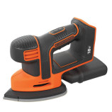 Шлифмашина вибрационная аккумуляторная BLACK+DECKER BDCDS18N Шлифмашина вибрационная аккумуляторная BLACK+DECKER BDCDS18N