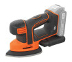 Шліфмашина вібраційна акумуляторна BLACK+DECKER BDCDS18N - Фото 1