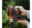 Шліфмашина ексцентрикова акумуляторна BLACK+DECKER BDCROS18 - Фото 6