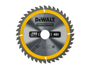 Диск пилковий СONSTRUCTION DeWALT DT1945