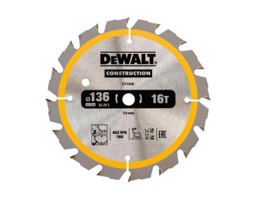 Диск пилковий СONSTRUCTION DeWALT DT1946