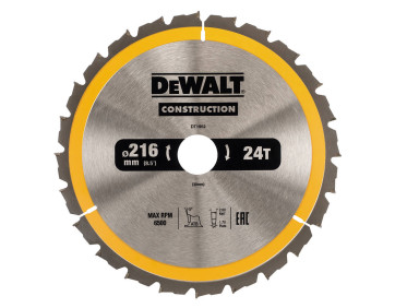 Диск пильний CONSTRUCTION DeWALT DT1952