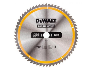 Диск пилковий СONSTRUCTION DeWALT DT1960
