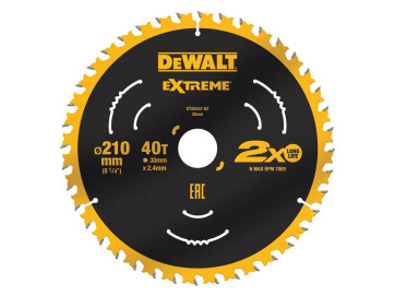 Диск пилковий EXTREME DeWALT DT20433