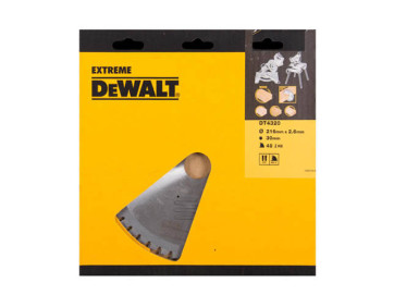 Диск пилковий EXTREME WORKSHOP DeWALT DT4320