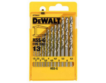 Набор сверл по металлу DeWALT DT5922