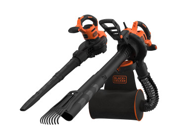 Садовый пылесос электрический BLACK+DECKER BEBLV301