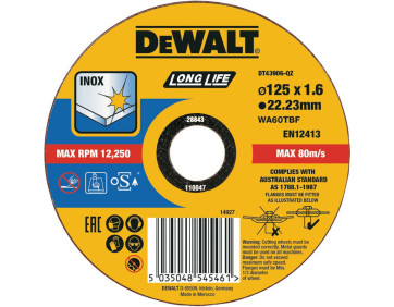 Круг отрезной DeWALT DT43906 отрезной DeWALT DT43906