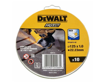 Набор кругов отрезных HIGH PERFORMANCE DeWALT DT43972 Набор кругов отрезных HIGH PERFORMANCE DeWALT DT43972