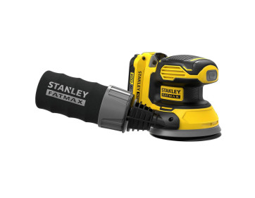 Шліфмашина ексцентрикова акумуляторна безщіткова STANLEY FATMAX SFMCW220D1S