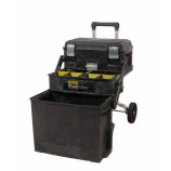 Ящик професійний FatMax Mobile Work Station Cantilever, розміри 549x733x413мм, з колесами STANLEY 1- Ящик професійний FatMax Mobile Work Station Cantilever, розміри 549x733x413мм, з колесами STANLEY 1-