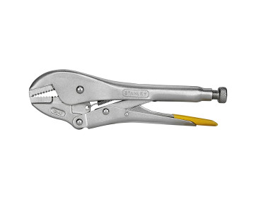 Захват регулируемый с фиксатором и прямыми губками STANLEY 0-84-811