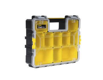 Органайзер профессиональный FATMAX SHALLOW PRO METAL LATCH, влагозащитный, размерами 446x116x357 мм STAN