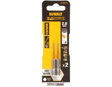Свердло по металу EXTREME IMPACT Black & Gold DeWALT DT20600