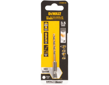 Свердло по металу EXTREME IMPACT Black & Gold DeWALT DT20603