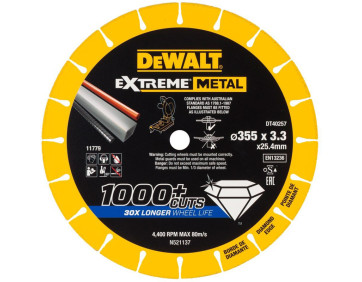 Диск алмазний DeWALT DT40257