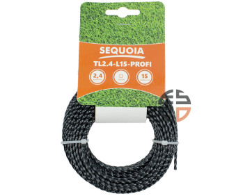 Косильная леска SEQUOIA TL2.4-L15-Profi