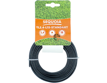Косильная леска SEQUOIA TL2.4-L15-Standart