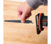 Пила шабельна акумуляторна BLACK+DECKER BDCR18N - Фото 3