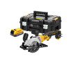 Пила дискова акумуляторна безщіткова компактна DeWALT DCS571E1T - Фото 2