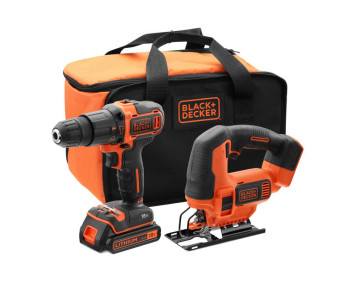 Набір з двох інструментів BLACK+DECKER BCK22S1S