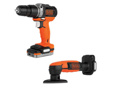 Набір з двох інструментів BLACK+DECKER BDCK121S1S