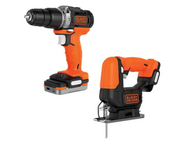 Набір з двох інструментів BLACK+DECKER BDCK122S1S