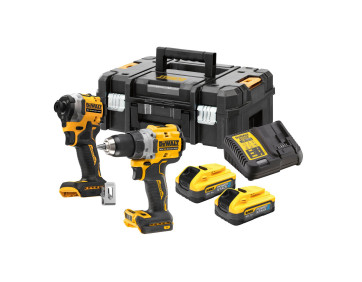 Набір з двох інструментів безщіткових DeWALT DCK2051E2T