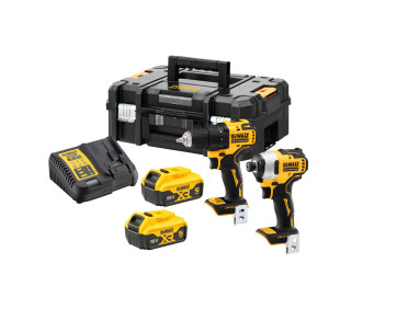 Набір з двох інструментів безщіткових DeWALT DCK2061P2T