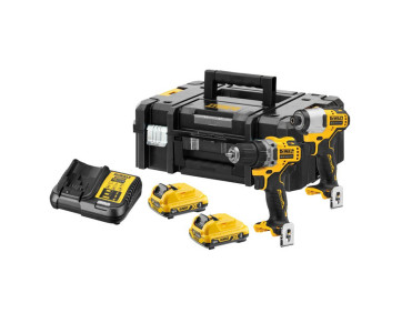 Набор из двух инструментов бесщеточных DeWALT DCK2110L2T