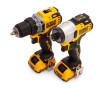 Набор из двух инструментов бесщеточных DeWALT DCK2110L2T - Фото 1