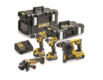 Набір з чотирьох інструментів безщіткових DeWALT DCK422P3