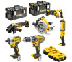 Набір з шести інструментів безщіткових DeWALT DCK623P3 - Фото 2