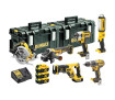 Набір з шести інструментів безщіткових DeWALT DCK623P3 - Фото 3