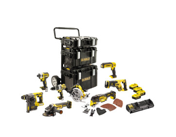 Набір з восьми інструментів безщіткових DeWALT DCK853P4