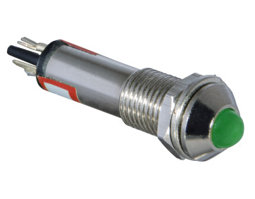 Сигнальна арматура AD22B-8  зелена 220V AC