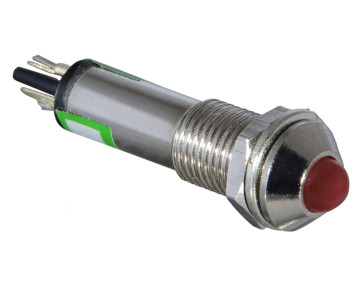 Сигнальна арматура AD22B-8  червона 24V AC/DC