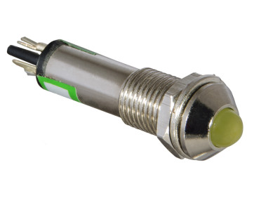 Сигнальна арматура AD22B-8  жовта 24V AC/DC