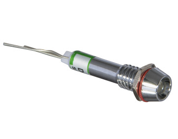 Сигнальна арматура AD22C-6  біла 24V AC/DC