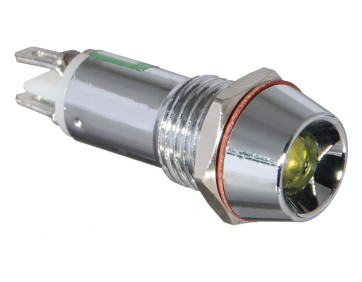 Сигнальна арматура AD22C-8  жовта 24V AC/DC