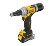 Заклепочник аккумуляторный бесщеточный DeWALT DCF414E2GT - Фото 2