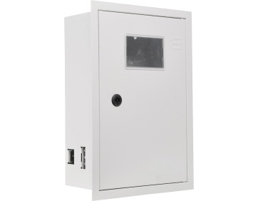 Корпус обліку металевий Light 12 модулів 1фл, вбудований IP31, серії UBox