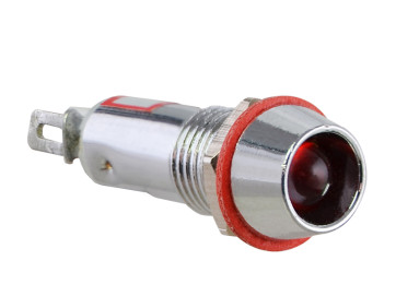 Сигнальна арматура AD22C-8 червона 220V AC