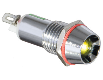 Сигнальна арматура AD22C-10 жовта 24V AC/DC