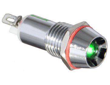 Сигнальна арматура AD22C-10  зелена  24V AC/DC