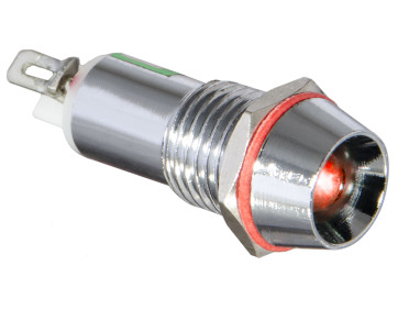 Сигнальна арматура AD22C-10  червона 24V AC/DC