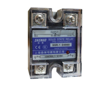 Реле твердотільне SSR-1 D4860 60А  24-480VAC/3-32VDC 20мА TNSy